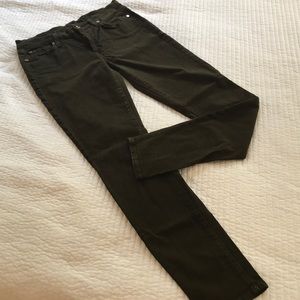 Olive green Seven jeans